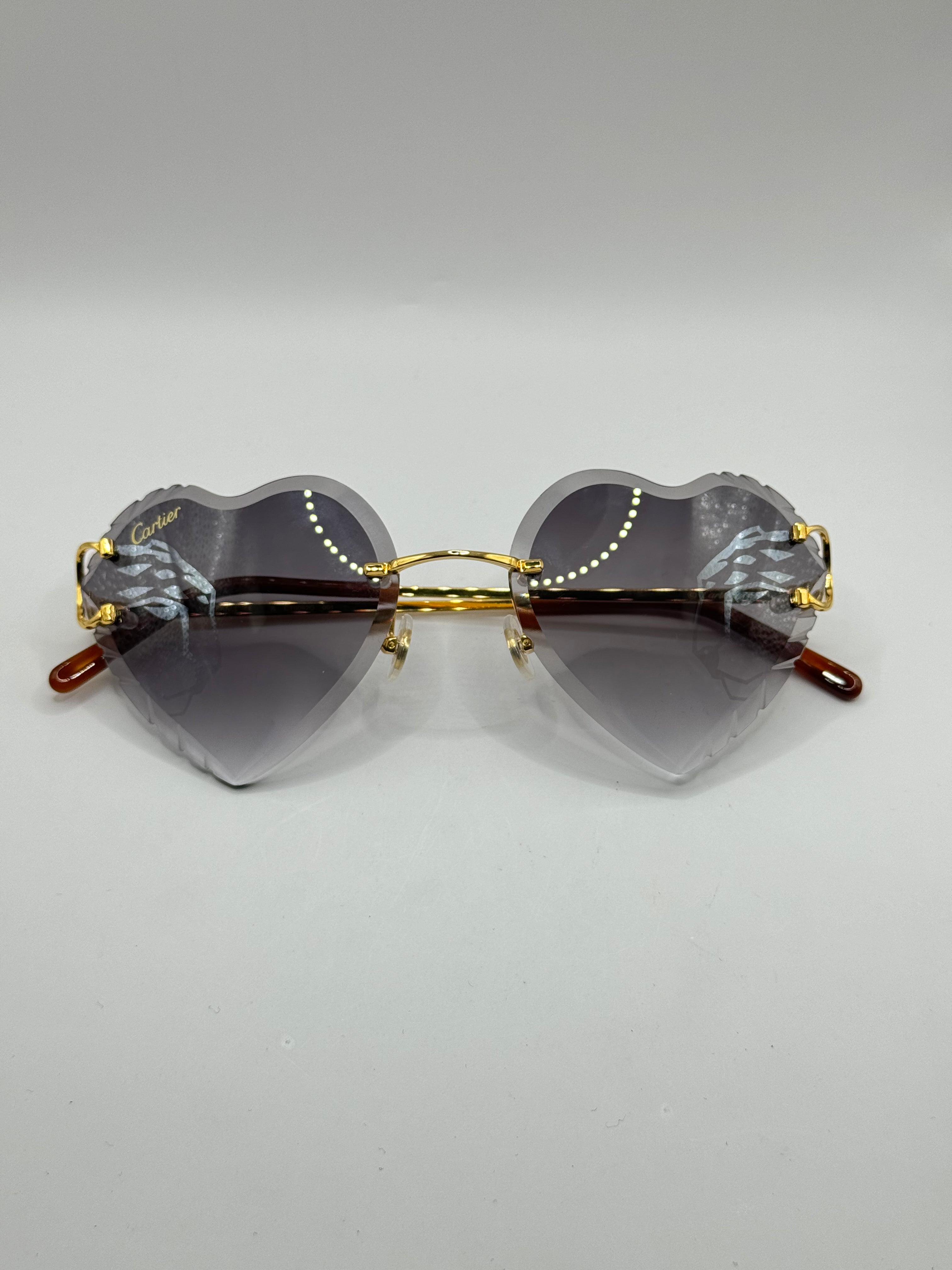 Custom Cartier C sunglasses