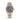 Rolex Datejust 16013 Fluted Bezel Watch 36mm Blue Diamond Dial