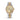 Rolex Datejust 16013 Fluted Bezel Watch 36mm Champagne Diamond Dial