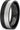 Black Tungsten Center Thin Inlay Mens Ring Flat Edges Comfort Fit