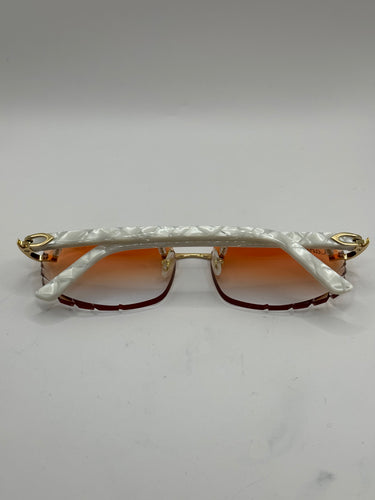 Custom Cartier pear stick sunglasses