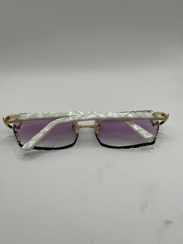 Custom Cartier pearl stick sunglasse