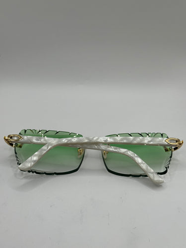 Custom Cartier pearl stick sunglasse