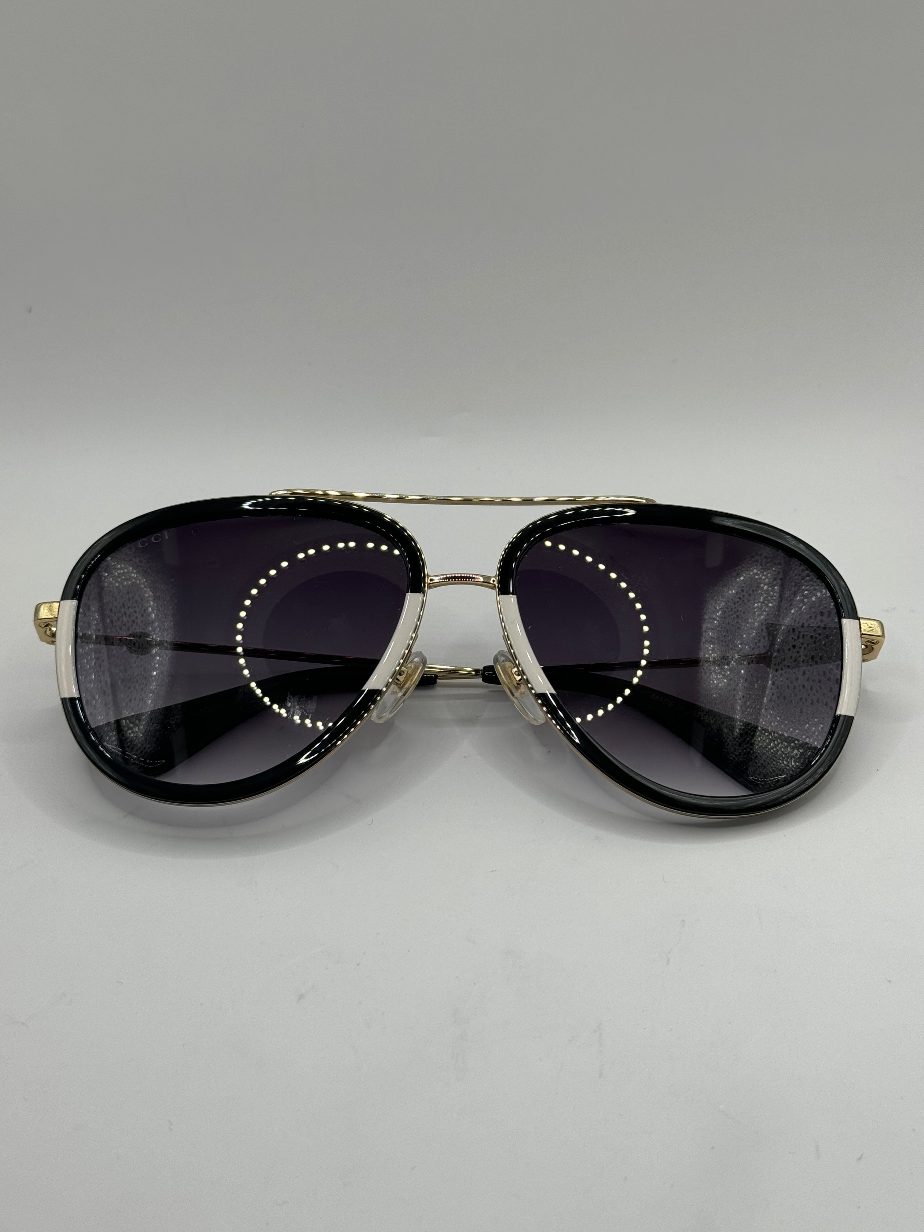 Gucci GG0062S 003 57mm Aviator Unisex Sunglasses