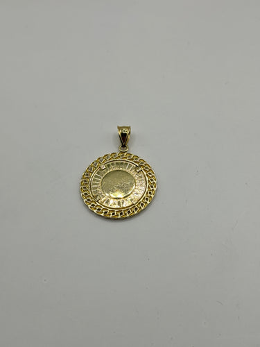 10k Photo Pendant Cuban Style