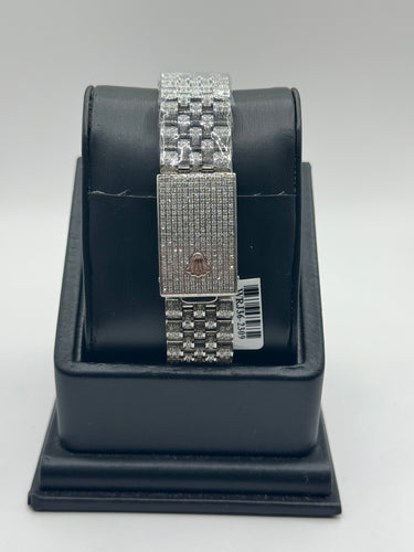 Rolex DateJust 36mm 1601 iced out APX 11.50ctw