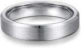 4mm 6mm 8mm Tungsten Carbide Ring