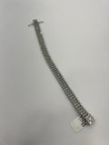 14k Three row Tennis Bracelet 5.00ctw