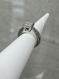 14k Engagement Ring Set Princess cut 2.00ctw
