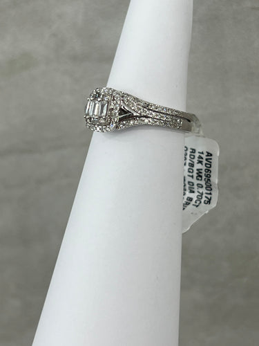 14k Engagement Ring Set .70ctw