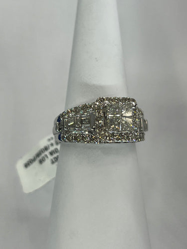 10k Engagement Ring Princess cut 2.00ctw