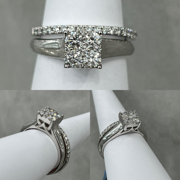 14k Engagement Ring .75ctw