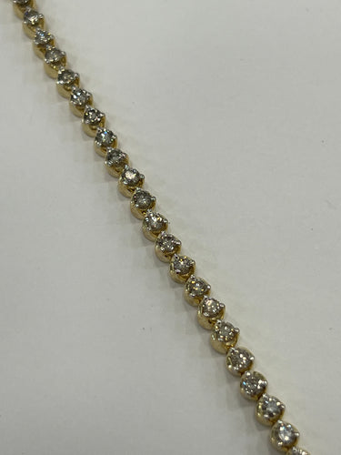 10k Tennis Bracelet 3.00ctw