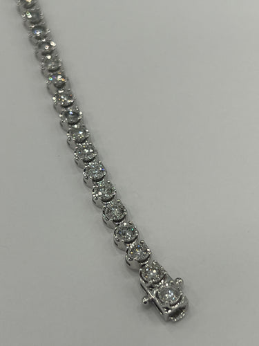 14k 5.00 ctw Tennis Bracelet