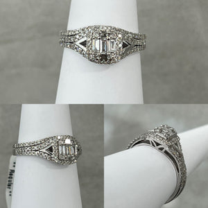 14k Engagement Ring Set .70ctw