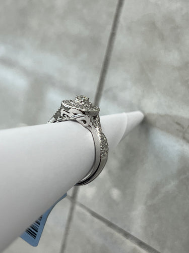 14k Round Engagement ring set .75ctw